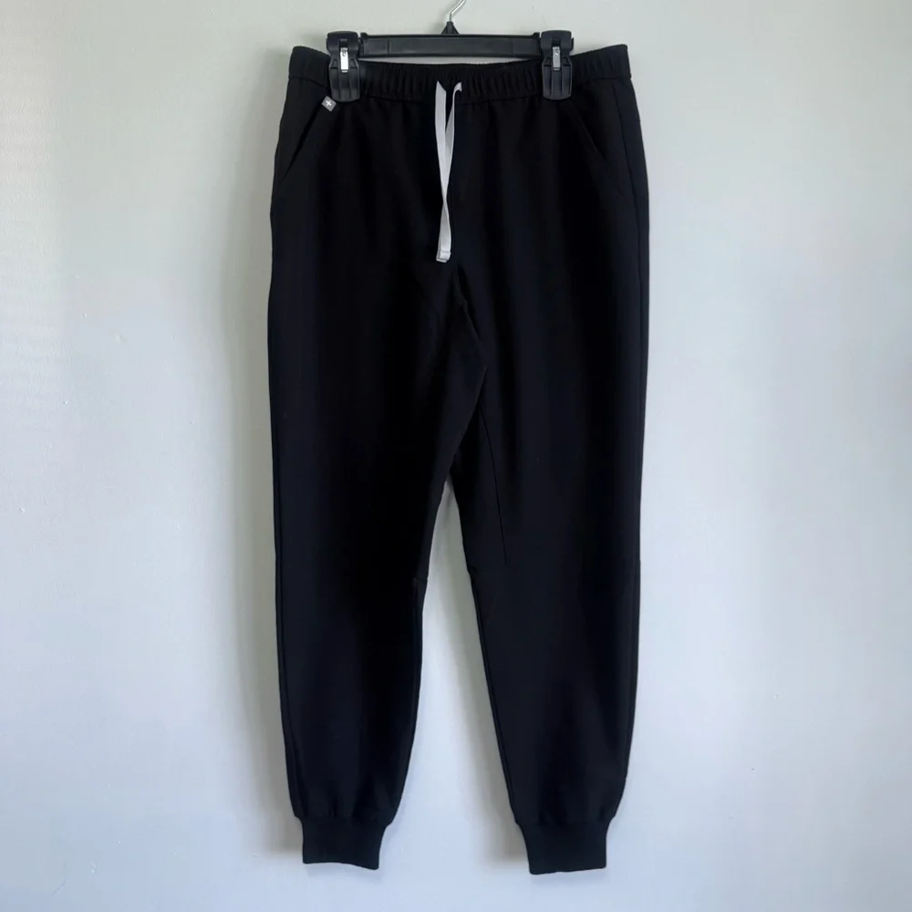 FIGS Tansen Technical Jogger Scrubber Pants Black Large L MXXSW2004